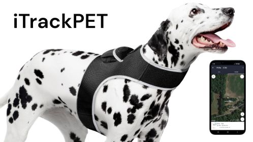 Waterproof GPS Collar Tracking Device for Dog Pet Realtime Tracker NEW Size:M